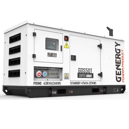 Генератор дизельний GENERGY GDS50T 37 кВт