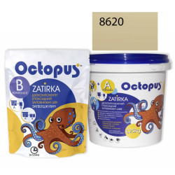 Двокомпонентна епоксидна фуга Octopus Zatirka колір сірий 8620 1,25 кг