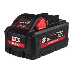 Акумулятор MILWAUKEE M18 HB8/8 А·год HIGH OUTPUTTM 4932471070