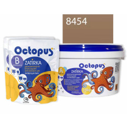 Двокомпонентна епоксидна фуга Octopus Zatirka колір бежевий 8454 2,5 кг