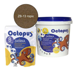 Двокомпонентна епоксидна фуга Octopus Zatirka колір горіх 1,25 кг.