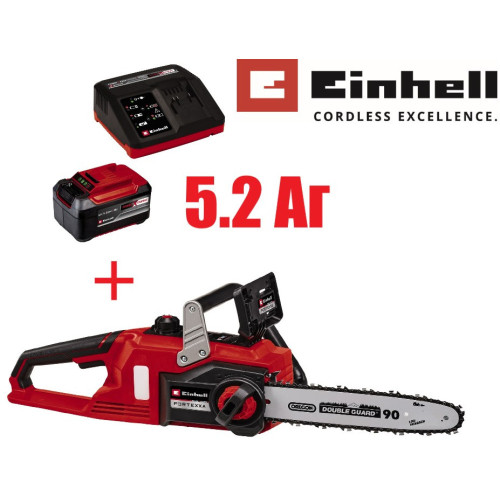 Пила цепная аккумуляторная Einhell FORTEXXA 18/30 Kit 5.2 Ah