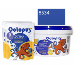 Двокомпонентна епоксидна фуга Octopus Zatirka колір синій 8532 2,5 кг