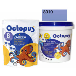 Двокомпонентна епоксидна фуга Octopus Zatirka колір фіолетово-лавандовий 8010 1,25 кг