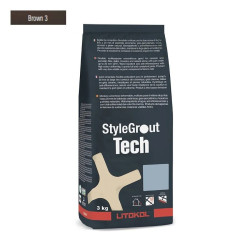 Цементна фуга StyleGrout Tech 0-20 (Brown 3) 3 кг