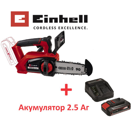 Пила цепная аккумуляторная Einhell FORTEXXA 18/20 Einhell TH Kit 2.5 Ah