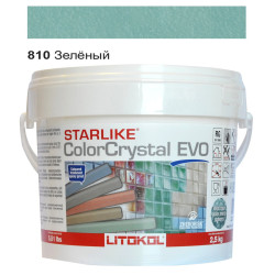 Епоксидна фуга Litokol Starlike EVO ColorCrystal 810 зелений хамелеон 2,5 кг