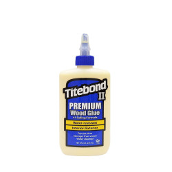 Столярний ПВА клей для дерева Titebond II Premium Wood Glue D3, медово-кремовий, 237 мл