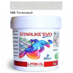 Епоксидна фуга Litokol Starlike EVO 105 титанова 5 кг