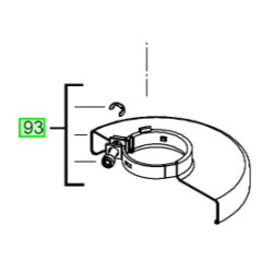 Захисний кожух для (КШМ) MILWAUKEE AG22