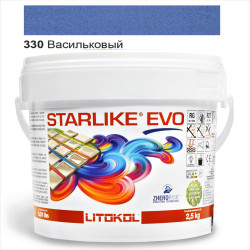 Епоксидна фуга Litokol Starlike EVO 330 волошкова 2,5 кг