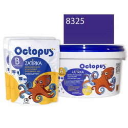 Двокомпонентна епоксидна фуга Octopus Zatirka колір фіолетово-фіалковий 8325 2,5 кг