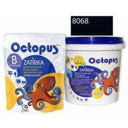 Двокомпонентна епоксидна фуга Octopus Zatirka колір бірюзово-морський 8068 1,25 кг