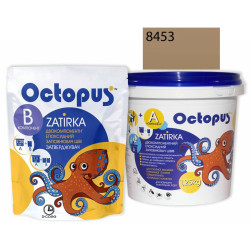 Двокомпонентна епоксидна фуга Octopus Zatirka колір бежевий 8453 1,25 кг