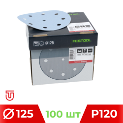 Шліфувальні круги Festool STF D125/8 P120 GR/100 Granat 100 шт.