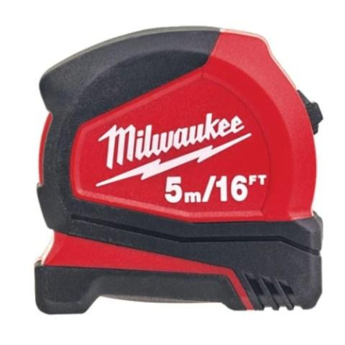 Рулетка MILWAUKEE Pro Compact 5м-16фт/ширина 25 мм 4932459595