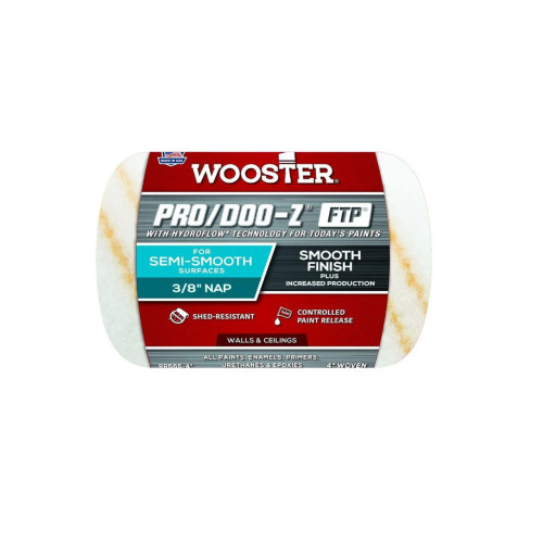 Малярний валик Wooster Pro/Doo-Z (ТКАНИНИЙ) 10 см (4”) ворс 10 мм (3/8”)