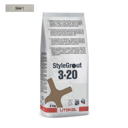 Цементна фуга StyleGrout 3-20 (Silver 1) 3 кг