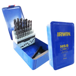 Набір свердел IRWIN HSS PRO DIN 338 G1CASSETTE 25 шт.