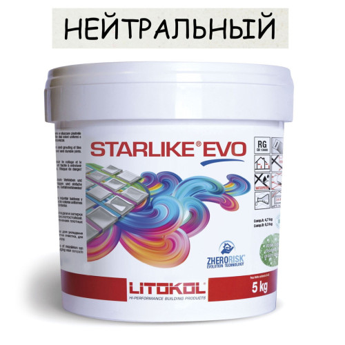 Епоксидна фуга Litokol Starlike EVO 113 нейтральна 5 кг