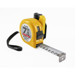 Рулетка будівельна TAJIMA HI LOCK SFL25-75BL 7,5 м з тримачем на пояс