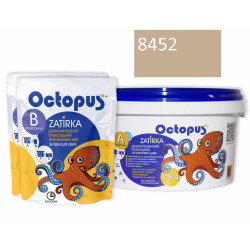 Двокомпонентна епоксидна фуга Octopus Zatirka 2,5 кг колір бежевий 8452