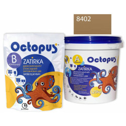 Двокомпонентна епоксидна фуга Octopus Zatirka колір пастельний 8402 1,25 кг