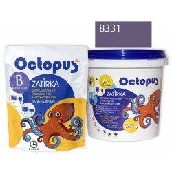 Двокомпонентна епоксидна фуга Octopus Zatirka колір фіолетово-фіалковий 8331 1,25 кг