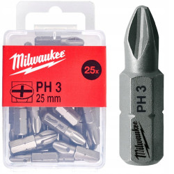 Насадка Milwaukee PH3 25 мм (25 шт.)