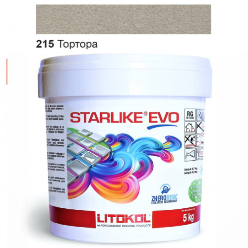 Епоксидна фуга Litokol Starlike EVO 215 тортора 5 кг