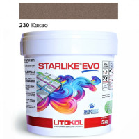 Епоксидна фуга Litokol Starlike EVO 230 какао 5 кг Епоксидна фуга Litokol Starlike EVO 230 какао 5 кг