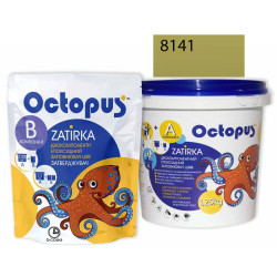 Двокомпонентна епоксидна фуга Octopus Zatirka колір оливковий 8141  1,25 кг