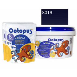 Двокомпонентна епоксидна фуга Octopus Zatirka колір фіолетово-лавандовий 8019 2,5 кг