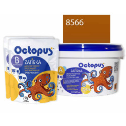 Двокомпонентна епоксидна фуга Octopus Zatirka колір жовтий 8566 2,5 кг