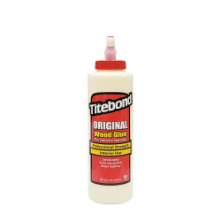 Столярний ПВА клей для дерева Titebond Original Wood Glue D2, медово-кремовий, 473 мл