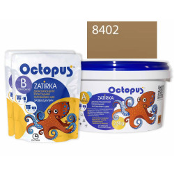 Двокомпонентна епоксидна фуга Octopus Zatirka колір пастельний 8402 2,5 кг