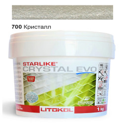 Епоксидна фуга Litokol Starlike EVO Crystal 700 кристал (хамелеон) 1 кг