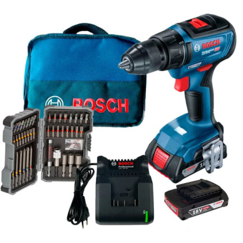 Акумуляторний Дриль (шуруповерт) Bosch Professional GSR 18V-50 безщітковий