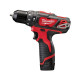 Аккумуляторная дрель-шуруповерт, крут. мом. 30 Нм MILWAUKEE M12 BPD-0 4933441950