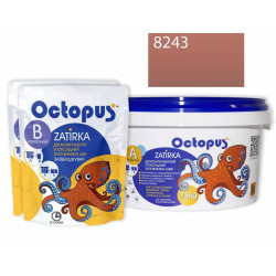 Двокомпонентна епоксидна фуга Octopus Zatirka колір персиковий 8243 2,5 кг