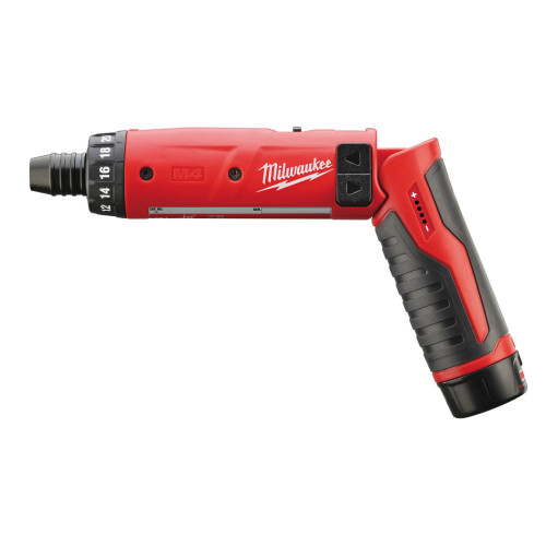 Викрутка акумуляторна MILWAUKEE M4 D-202B, (+ заряд. пристрій, 2 акум.Х2Аг)