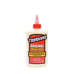 Столярний ПВА клей для дерева Titebond Original Wood Glue D2, медово-кремовий, 237 мл