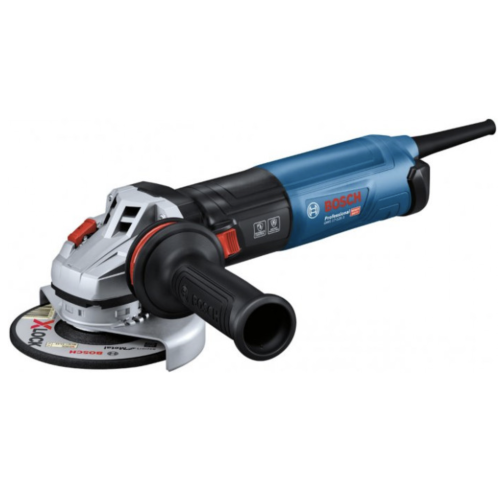 Кутова шліфмашина Bosch Professional GWS 17-125 S з регулюванням, антивібраційною рукояткою та пиловим фільтром