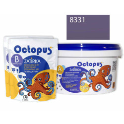 Двокомпонентна епоксидна фуга Octopus Zatirka колір фіолетово-фіалковий 8331 2,5 кг