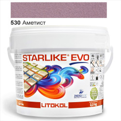 Епоксидна фуга Litokol Starlike EVO 530 аметист 2,5 кг