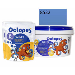 Двокомпонентна епоксидна фуга Octopus Zatirka колір синій 8532 2,5 кг