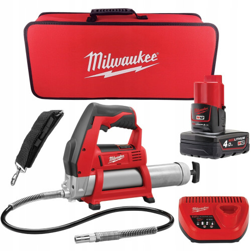 Шприц для змащення MILWAUKEE M12 GG-401B (Li-Ion4А·год) 4933441675