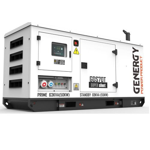 Генератор дизельний GENERGY GDS70T 55 кВт