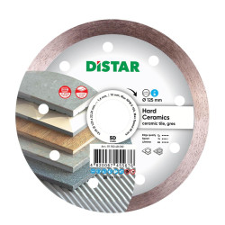 Диск алмазний Distar Hard ceramics 125 мм для керамограніта/кераміки