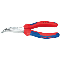 Плоскі круглогубці Knipex з ріжучими кромками, 160 мм